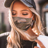Pretty Style Cloth Face Mask In Camo Image - 1