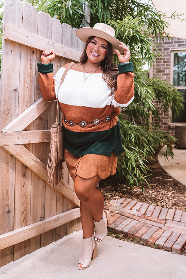 Mountain Top Resort Shift Sweater    Curves Image - 4