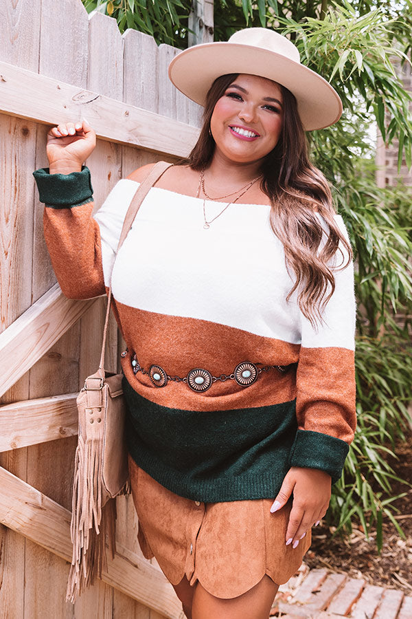 Mountain Top Resort Shift Sweater    Curves Image - 2