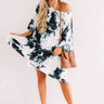 Living In The Moment Tie Dye Babydoll Dress Image - 1