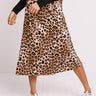 Turn Up The Sass Leopard Midi Skirt Image - 1