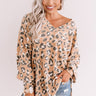 Sweeter Than Honey Leopard Shift Top Image - 1