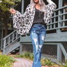 Cute Caption Ultra Soft Leopard Cardigan In Ivory Image - 1