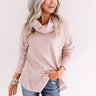 Crushing On Fall Sweater In Dusty Purple Image - 1