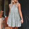 Chic Supply Shift Dress in Sage Image - 1