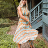 Radiant Reveal Snake Print Midi Image - 1