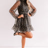 Special Occasion Leopard Dress Image - 1