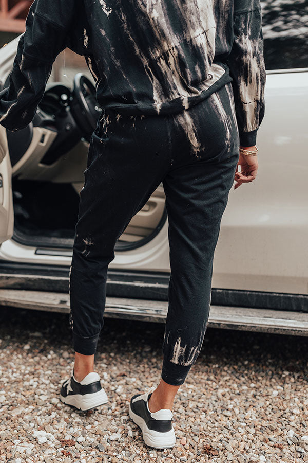 Rest And Recharge Tie Dye Joggers Image - 4