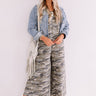 Attracting Attention Camo Jumpsuit Image - 1