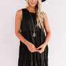 Apple Spiced Wishes Babydoll Dress In Black Image - 1