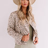 Whistler Weekend Leopard Jacket In Rose Quartz Image - 1