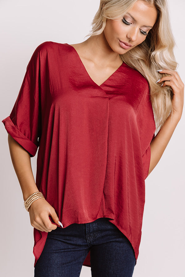 Coffee By Candlelight Shift Top In Black