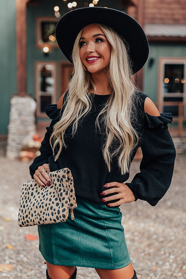 Sweet As Sugar Sweater In Black Image - 1