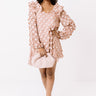 Cute Collab Shift Dress In Blush Image - 1