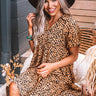Swoon And Sway Leopard Shift Dress Image - 1