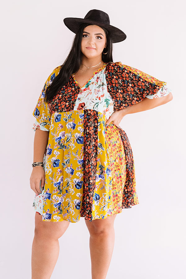 For The Fun Of It All Babydoll Dress   Curves Image - 4