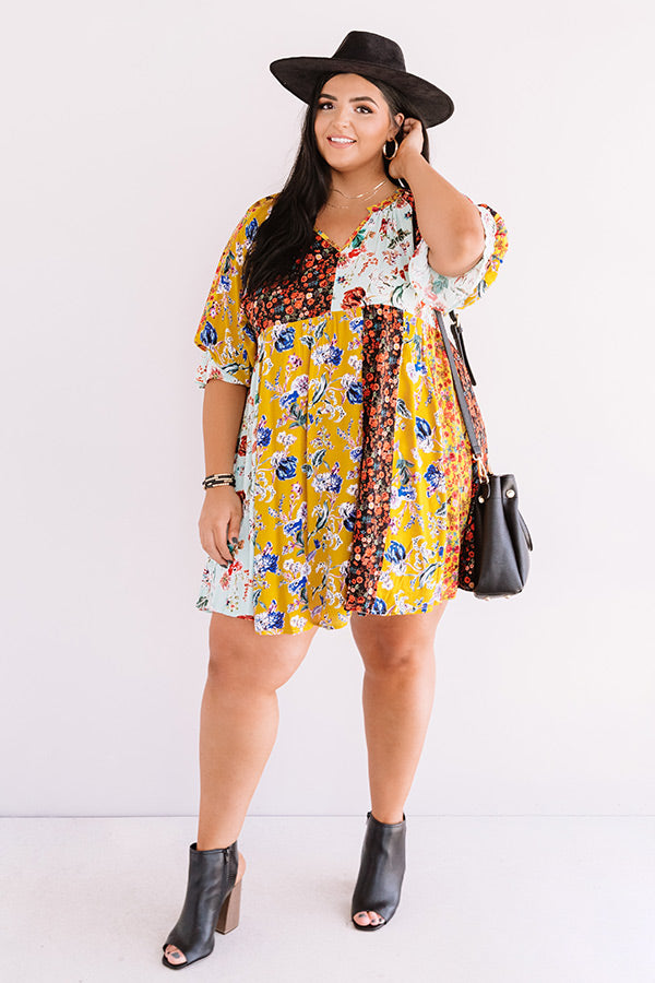 For The Fun Of It All Babydoll Dress   Curves Image - 5