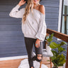 Cabin Vacay Sweater In Grey Image - 1