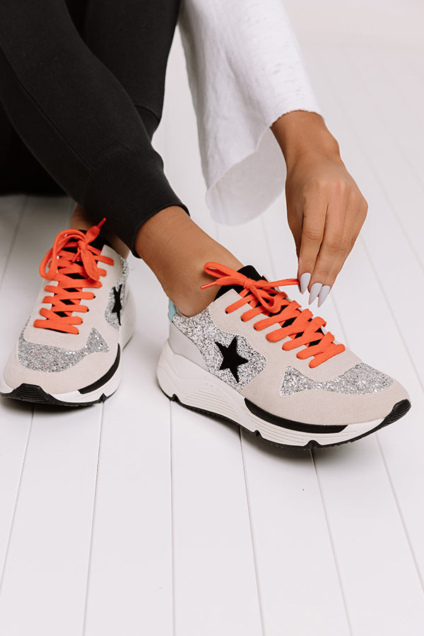 The Quincy Glitter Sneaker Image - 5