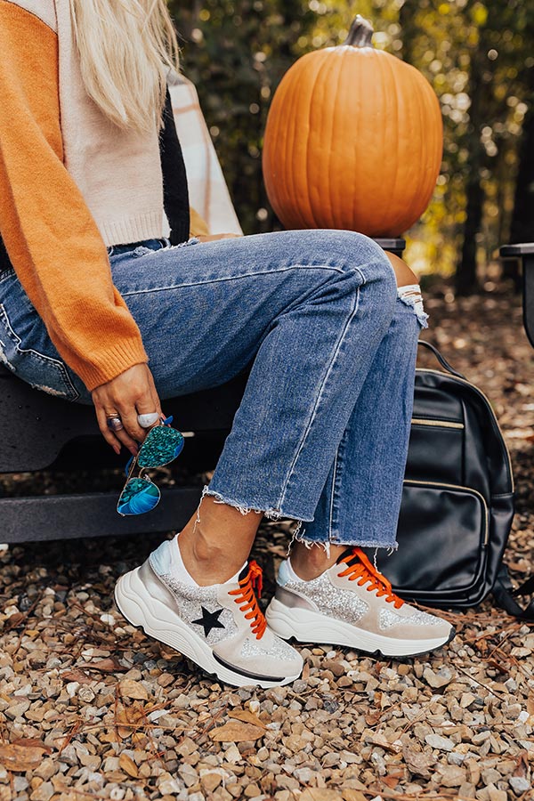 The Quincy Glitter Sneaker Image - 1