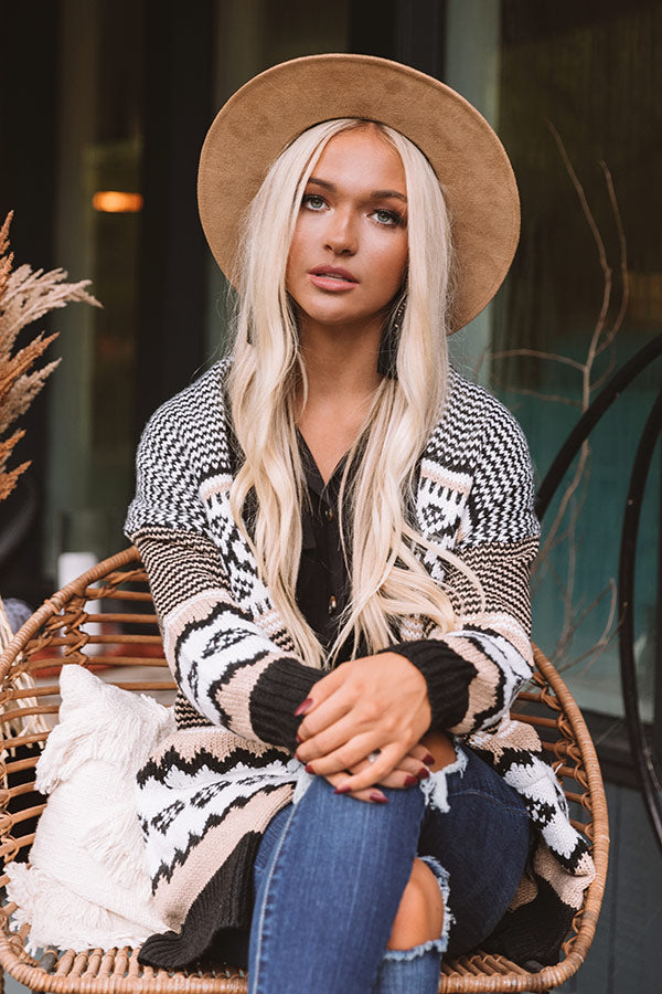 Blissful Autumn Days Knit Cardigan Image - 3