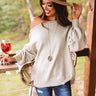 Cabin Vacay Sweater In Pear Image - 1