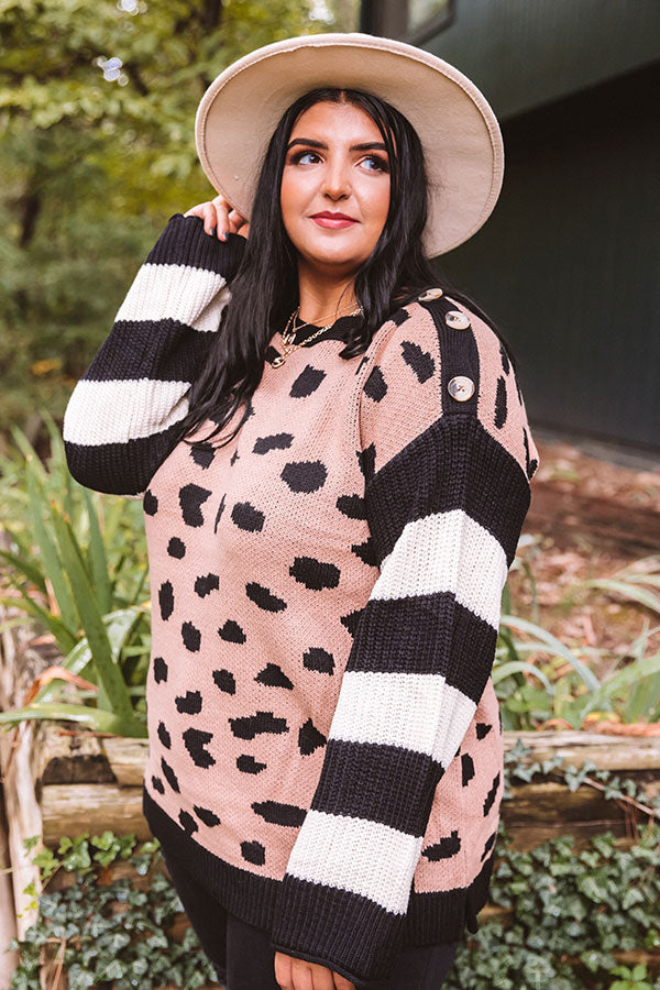 Fall Potential Knit Sweater   Curves Image - 2