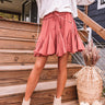Headed For Happy Hour Skort In Rustic Rose Image - 1