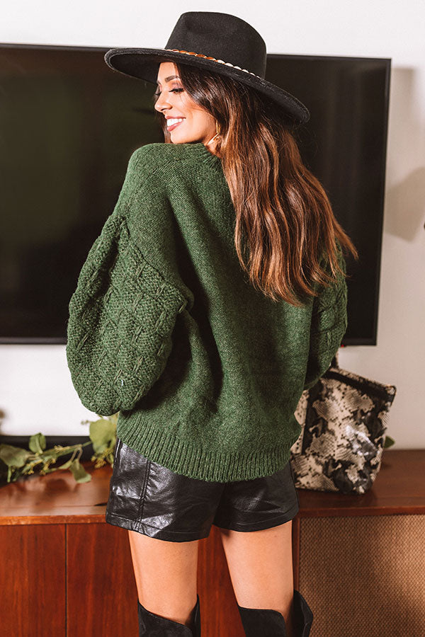 Autumn Whispers Knit Sweater Image - 4