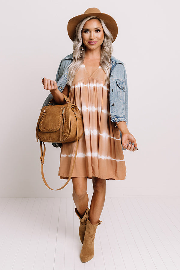 Swapping Secrets Tie Dye Babydoll Romper Image - 1