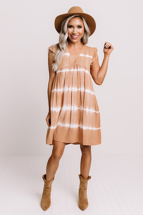 Swapping Secrets Tie Dye Babydoll Romper Image - 2