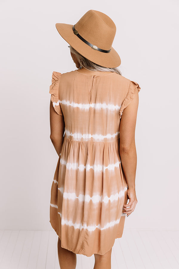 Swapping Secrets Tie Dye Babydoll Romper Image - 5