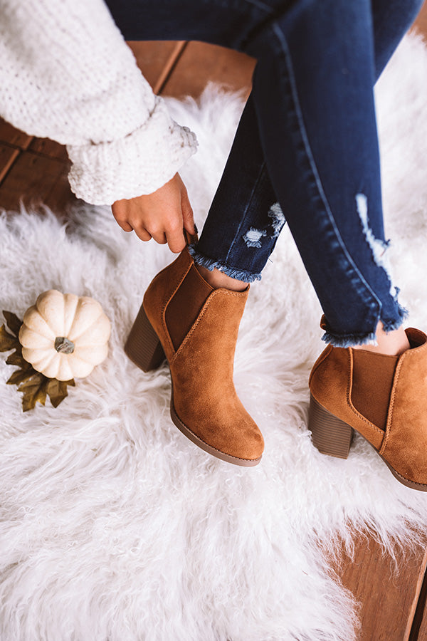 lollin suede bootie