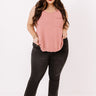 Good Connection Knit Top In Blush Curves Image - 1