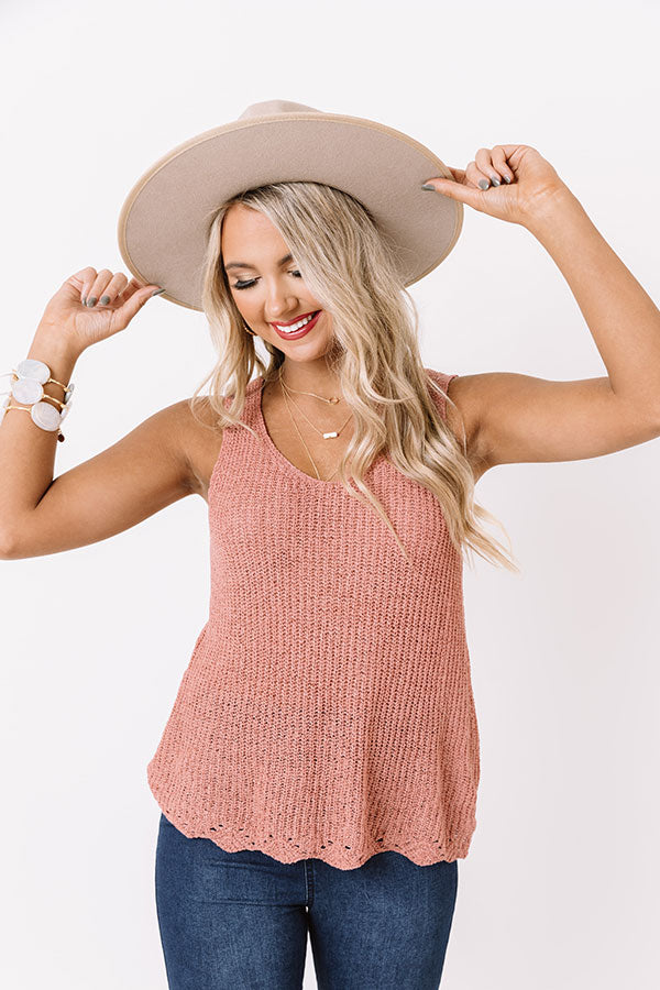 Close Knit Relationship Top In Blush • Impressions Online Boutique