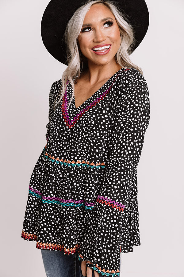 Rare Find Embroidered Shift Top Image - 2