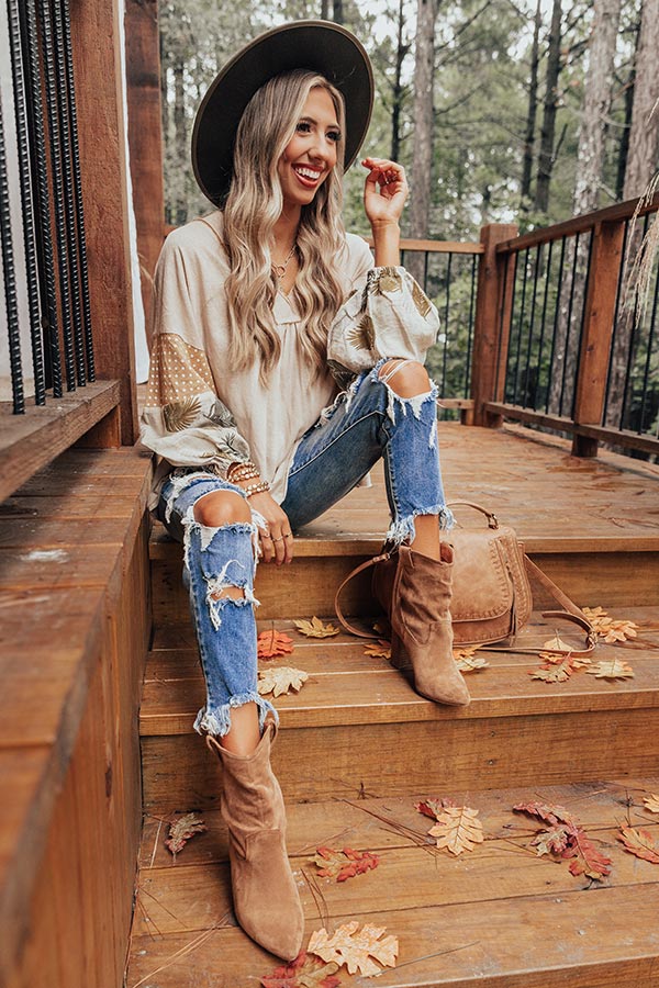 Day Market Shift Top In Champagne Image - 4