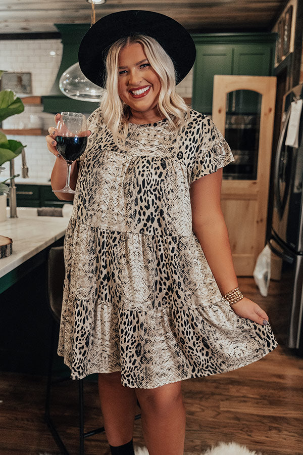 Here And Now Shift Dress Curves Image - 5