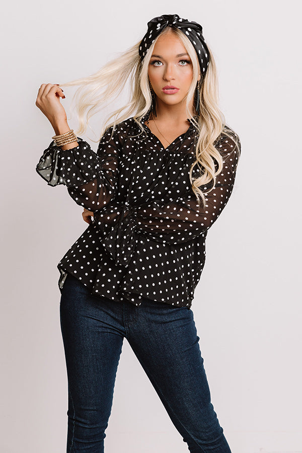 Top Of The Class Shift Top In Black