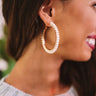Opposites Attract Hoop Earrings Image - 1