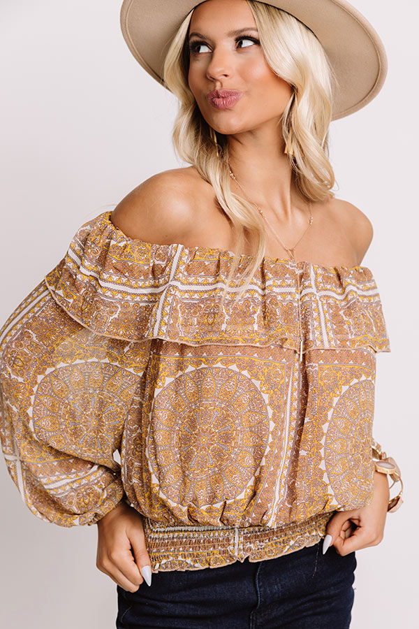 Fashion Agency Off Shoulder Top Image - 1