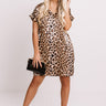 Bryant Park Bound Leopard Shift Dress Image - 1