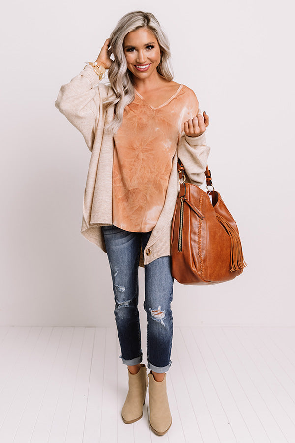 Best Place To Be Tie Dye Shift Top Image - 1