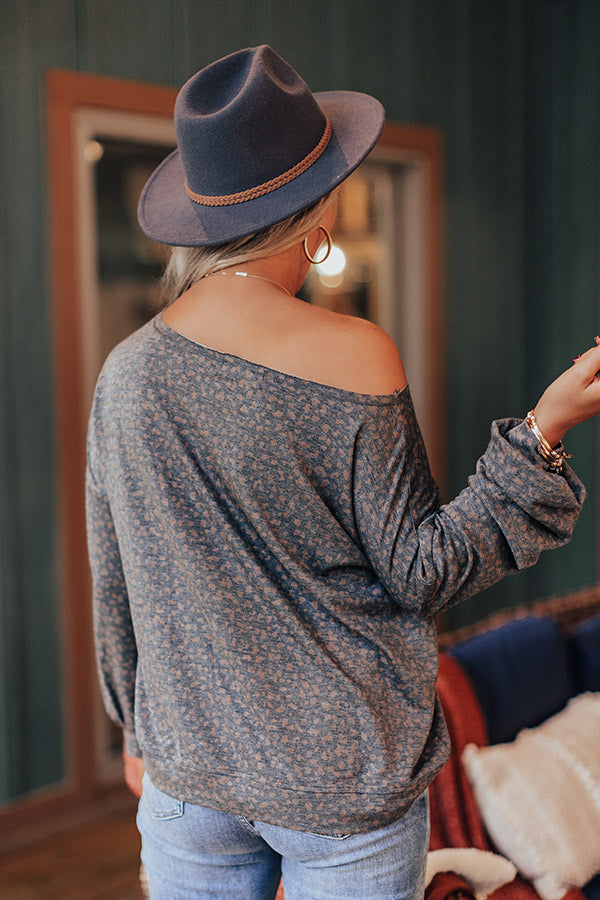 Moment Of Calm Leopard Top Image - 2