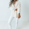 New Timezone Knit Cardigan In Cream Image - 1