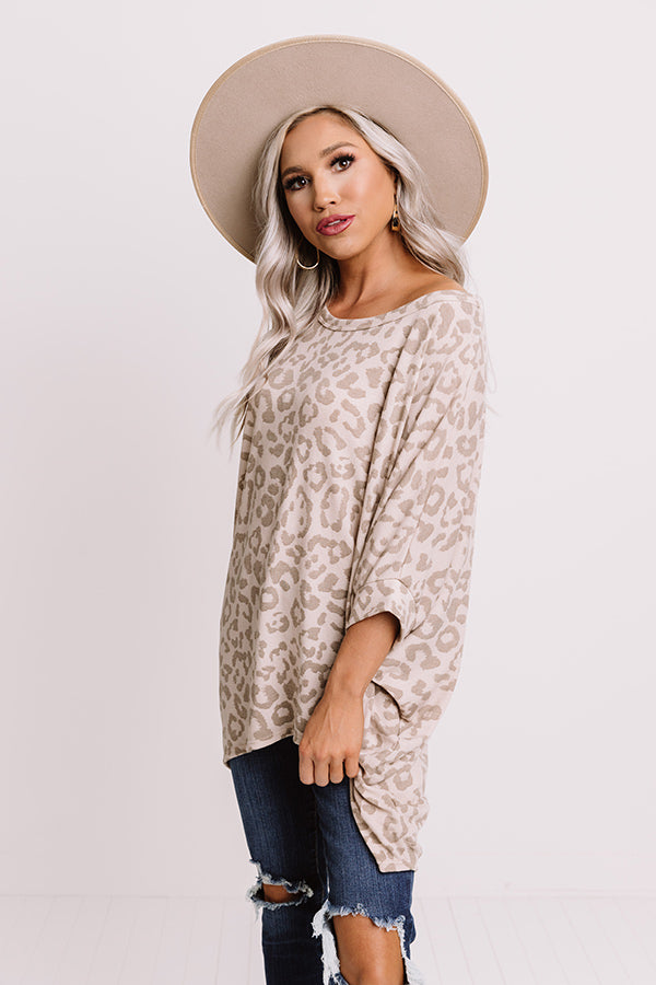 PSL Moment Leopard Shift Top Image - 3