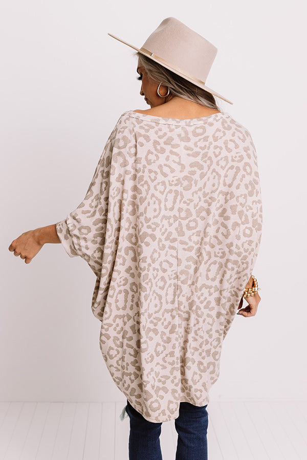 PSL Moment Leopard Shift Top Image - 4