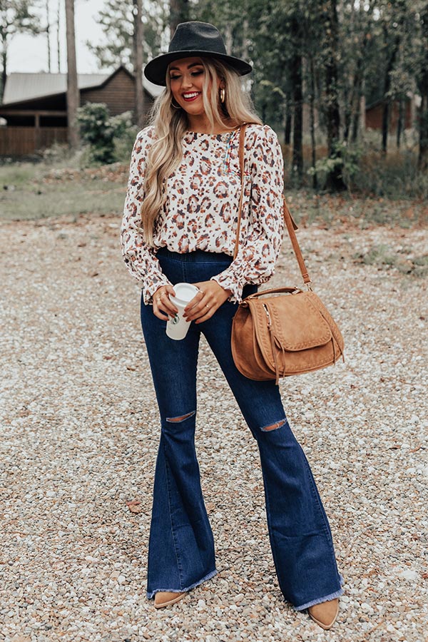 Party For Two Leopard Shift Top Image - 2