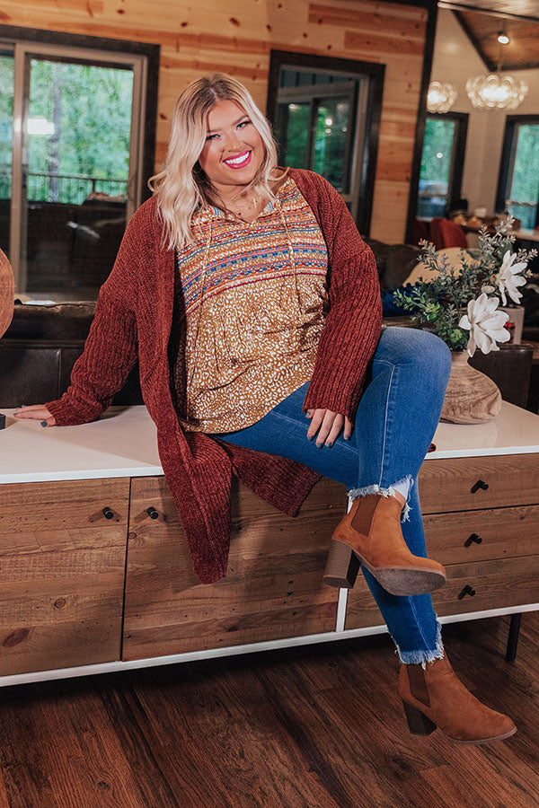 Granting Wishes Embroidered Shift Top Curves Image - 5