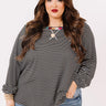 New Seasons Stripe Top  Curves Image - 1